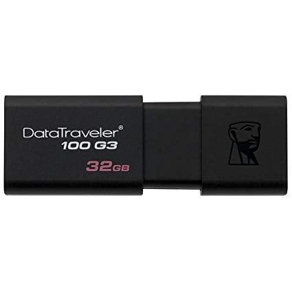  USB Kingston 32GB 3.1/3.0/2.0 (Đen) 