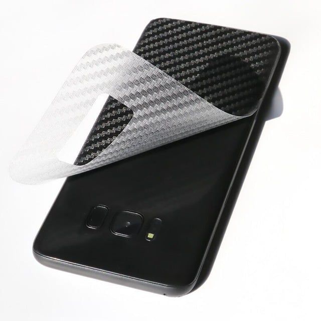  Samsung - Miếng dán carbon mặt lưng sau dạng vân sần 
