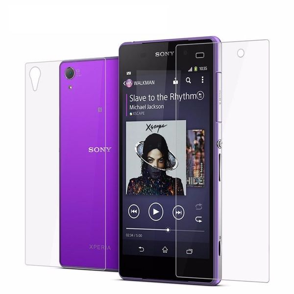 Sony Xperia Z2 - Kính cường lực mặt sau (Trong suốt)