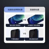 Cường lực full màn hình chống vân tay iPhone Pisen chính hãng (Đen) 