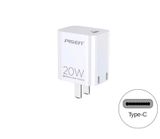  Bộ sạc nhanh Type C - Type C 20w Pisen chính hãng (Trắng) 