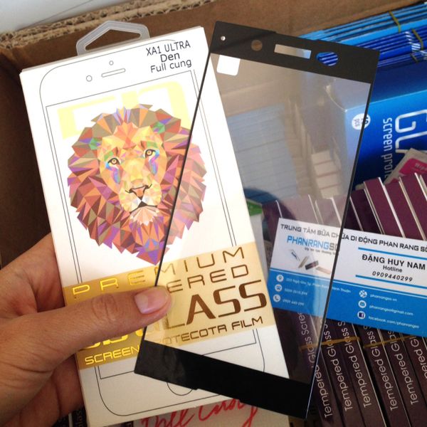 Sony XA1 Ultra - Cường lực full màn hình (Nhiều màu)