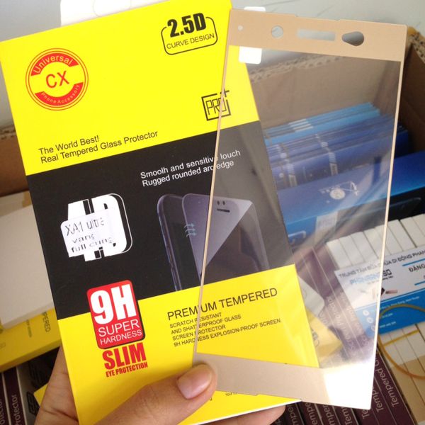 Sony XA1 Ultra - Cường lực full màn hình (Nhiều màu)