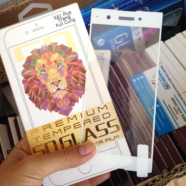 Sony XA1 Plus - Cường lực full màn hình ( Nhiều màu)