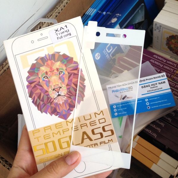 Sony XA1 - Cường lực full màn hình (Nhiều màu)