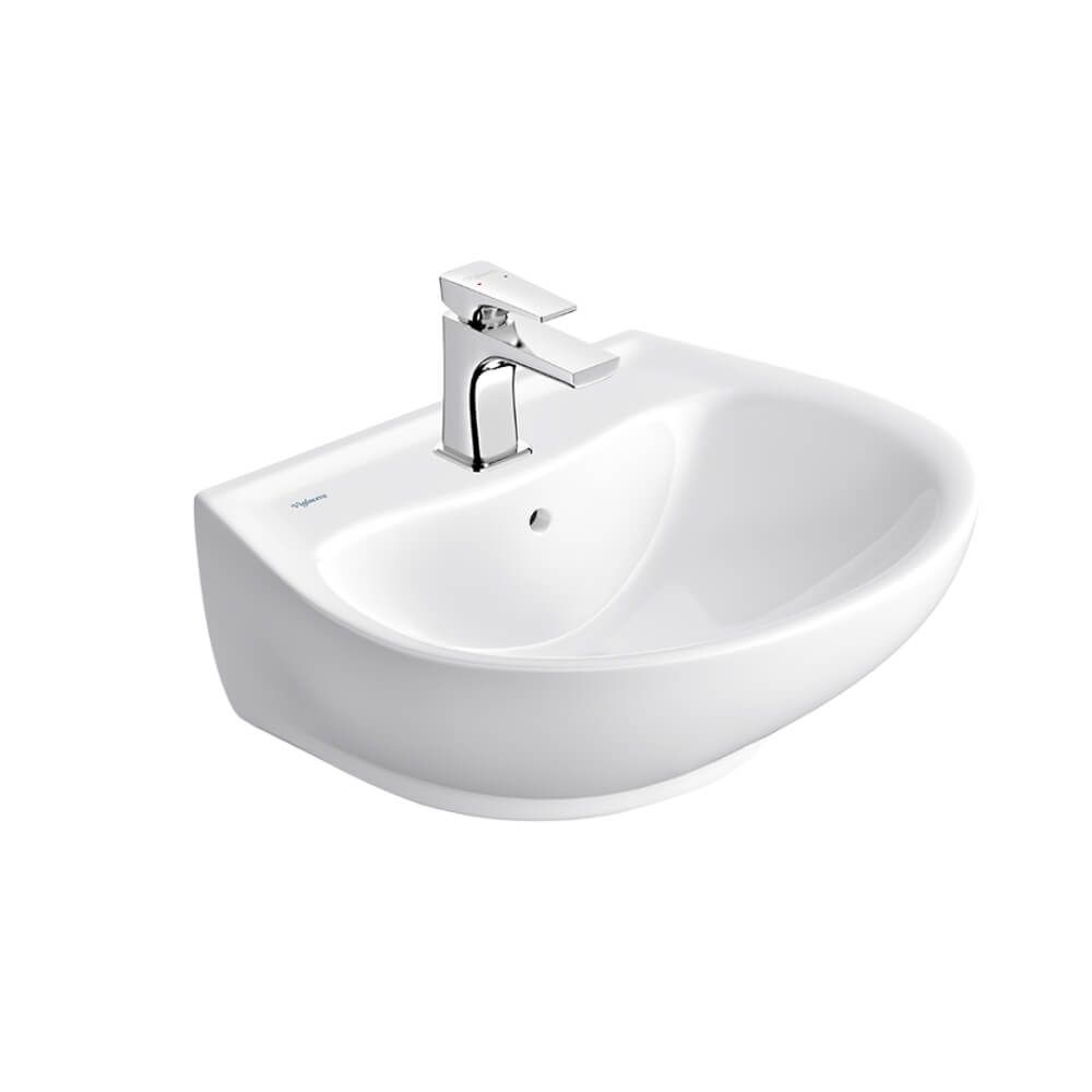 Chậu rửa treo tường+Chân chậu Viglacera V39