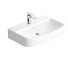 Chậu rửa treo tường+Chân chậu Viglacera V58 (CD58)