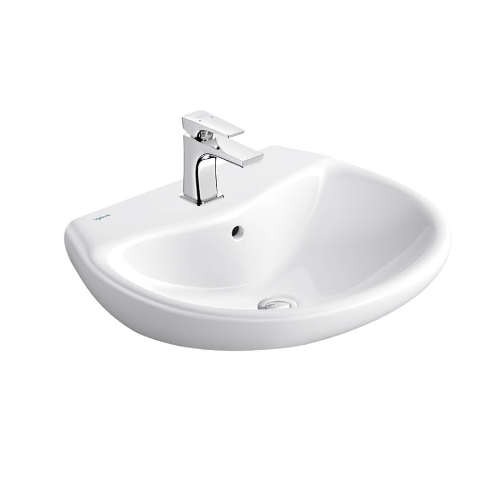 Chậu rửa treo tường+Chân chậu Viglacera VI5