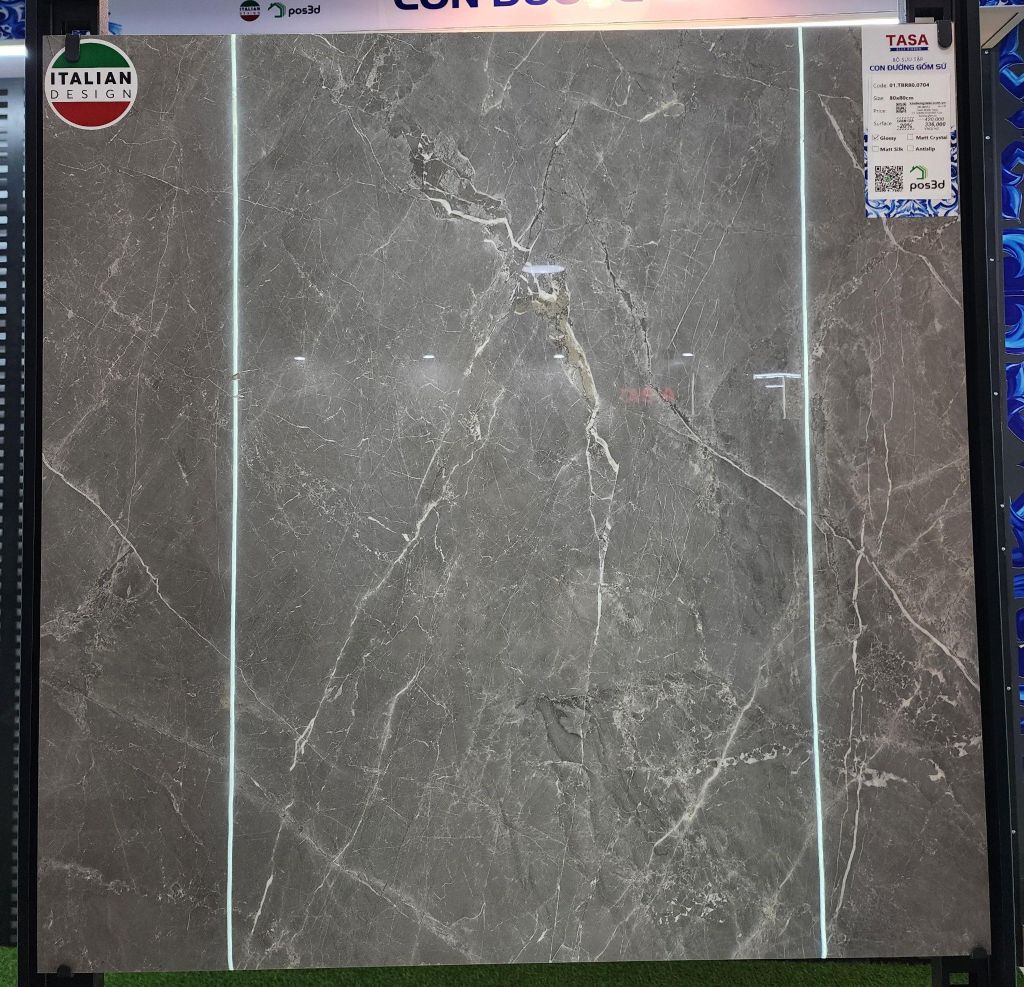 Gạch 80x80 Tasa 01.TBR80.0704 BST Con đường gốm sứ