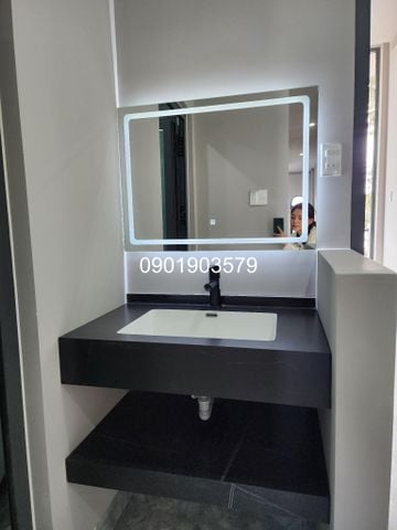 Bàn đá KENDURA TV05 tràn viền đen