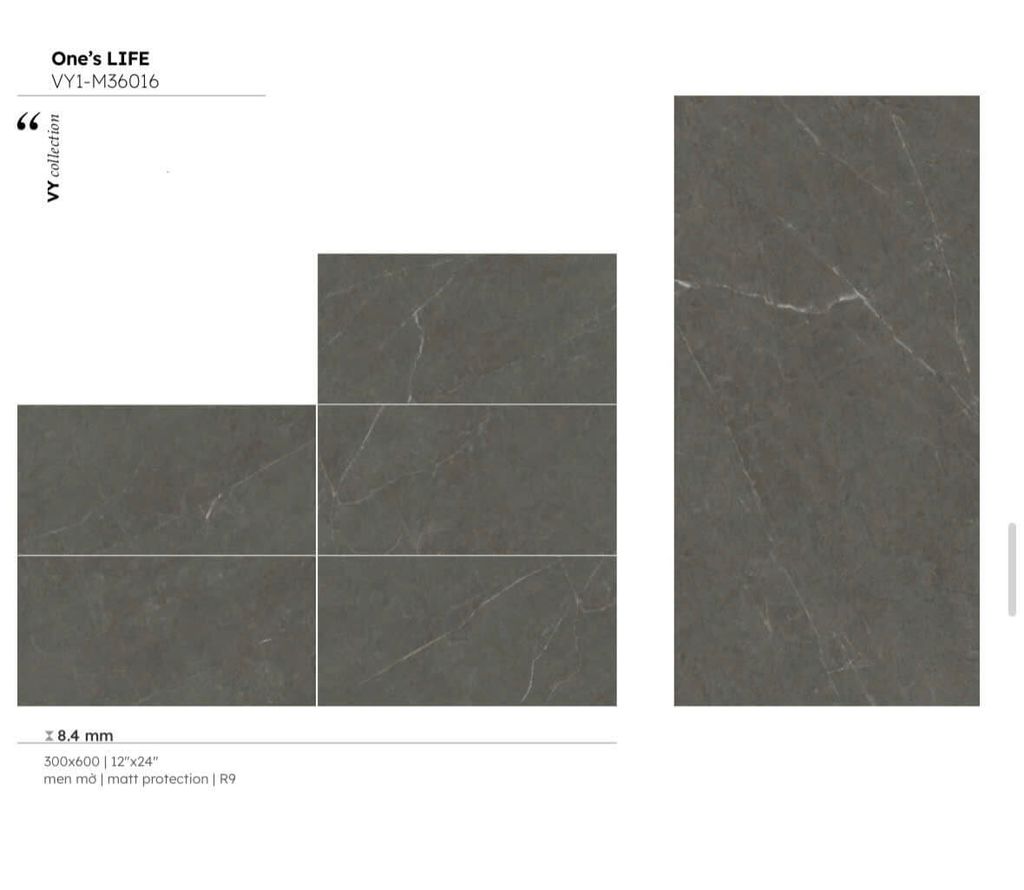 Gạch 30x60 Việt Ý VY1-M36015 VY1-M36016