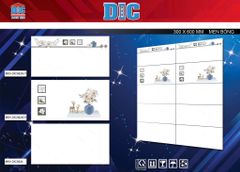 Gạch 30x60 DIC 3824 3824D1 3824V1