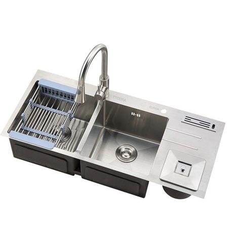 Chậu rửa chén KENDURA đúc 3 hộc