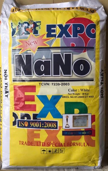 Bột trét nội thất Expo Nano