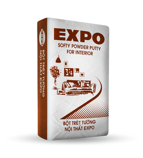 Bột trét nội thất Expo Softy 40kg/B
