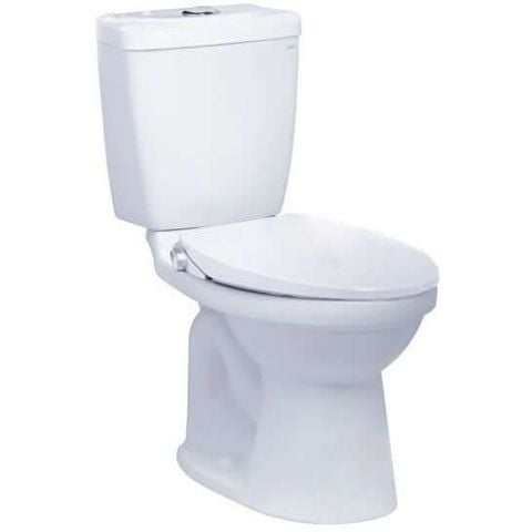 Bàn cầu hai khối + Nắp rửa cơ CAESAR CD1325+TAF060