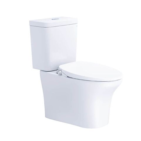 Bàn cầu hai khối + Nắp rửa cơ CAESAR CD1341+TAF060