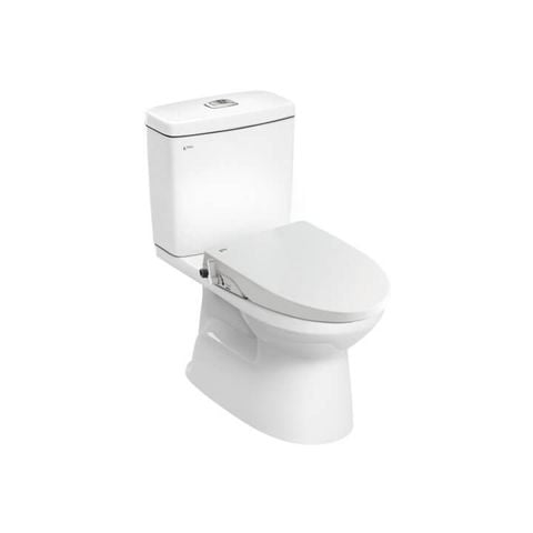 Bàn cầu hai khối + Nắp rửa cơ INAX AC-504A+CW-S15VN