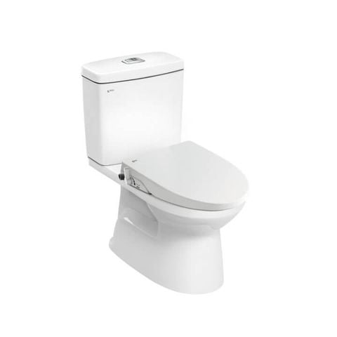 Bàn cầu hai khối + Nắp rửa cơ INAX C-504A+CW-S15VN