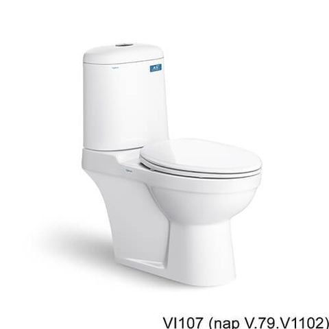 Bàn cầu hai khối Viglacera VI107
