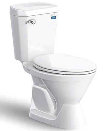 Bàn cầu hai khối Viglacera VI77 nắp thường