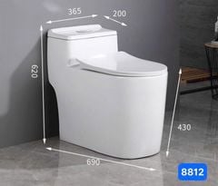 Bàn cầu một khối KENDURA 8812
