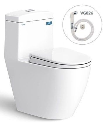 Bàn cầu một khối Viglacera V199