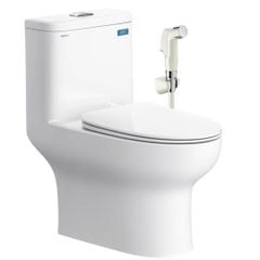 Bàn cầu một khối Viglacera V64