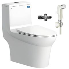 Bàn cầu một khối Viglacera V65
