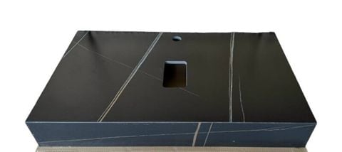 Bàn đá KENDURA M02 đen hộp vuông chống trầy