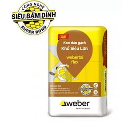 Keo dán gạch Webertai flex|25kg/bao