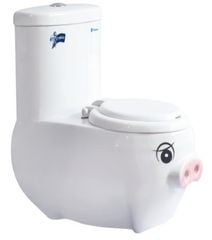 Bồn cầu một khối Thiên Thanh PIGGY CE02 ( con heo )