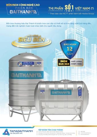 Bồn inox Tân Á Đại Thành-ĐẠI THÀNH 8