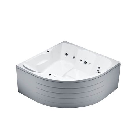 Bồn tắm góc Massage Chân Yếm CAESAR MT5165