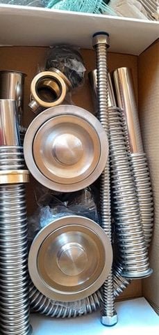 Bộ xả chậu chén inox