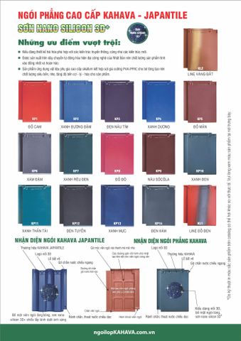 Ngói phẳng Kahava