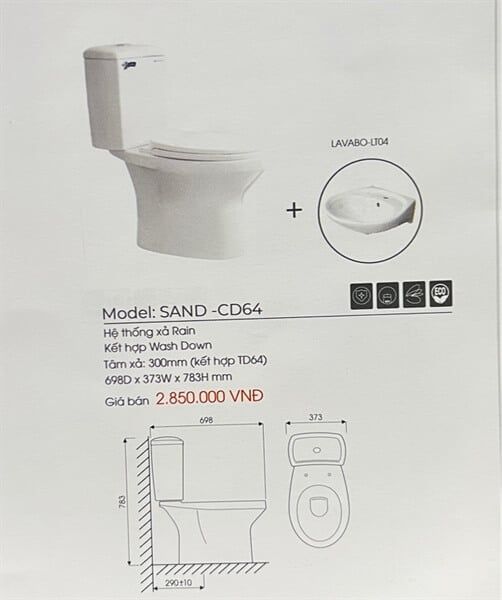 Cầu rời CB64 ( thân, két, nắp )