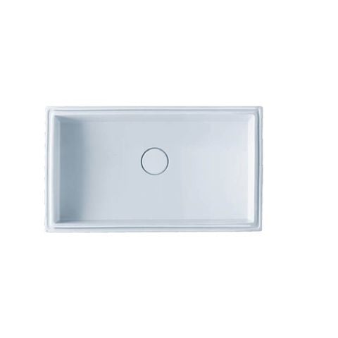 Chậu rửa âm bàn đá (bao gồm trụ xả nắp sứ) CAESAR LF5130