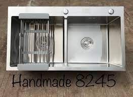 Chậu rửa chén KENDURA đúc 82x45 VIP (304) (KDR-8245IB-2H)