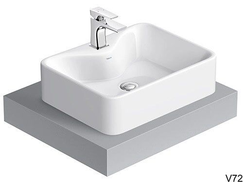 Chậu rửa đặt bàn Viglacera V72