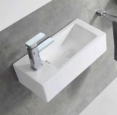 Chậu rửa góc treo tường KENDURA 56 góc trái