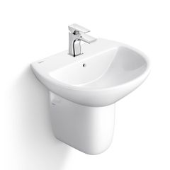Chậu rửa treo tường+Chân chậu Viglacera V36