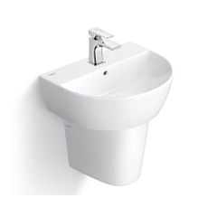 Chậu rửa treo tường+Chân chậu Viglacera V37