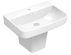 Chậu rửa treo tường+Chân chậu Viglacera V58 (CD58)