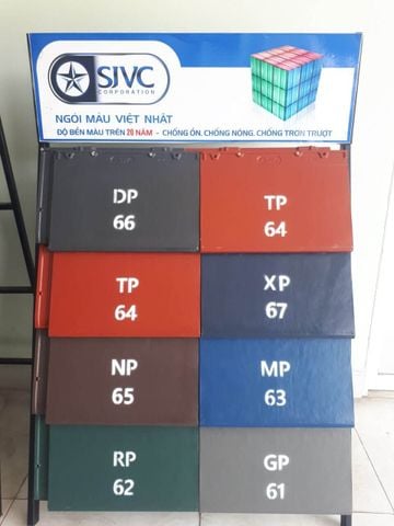 Ngói phẳng xi măng SJVC