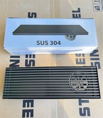 Phễu thoát sàn KENDURA 10x30 D90/D110 xám