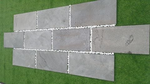 Đá Bazan núi lửa 30x60x4