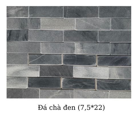 Đá đen cọ 7.5x22