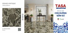 Gạch 100x100 Tasa 01.TBR100.0906 BST Con đường gốm sứ