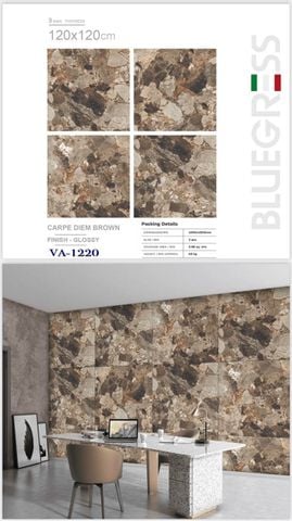 Gạch 120x120 Nhập khẩu Ấn Độ 1220